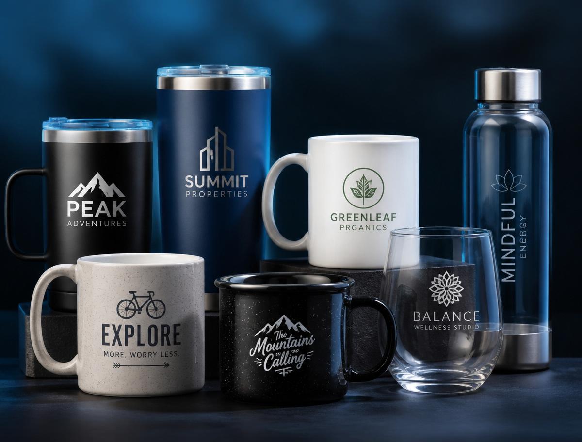 Canecas e copos personalizados